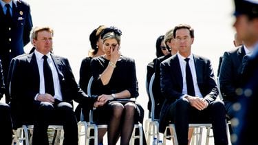 Mark Rutte koning koningin MH17