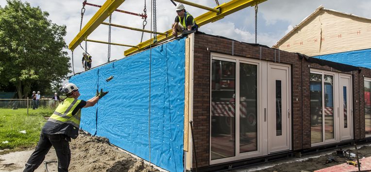 eigen huis woningbouw prefab woning