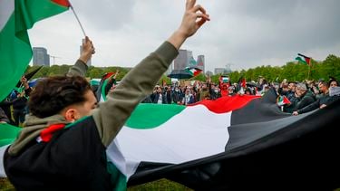 Wilders, Palestina, ISraël, Gaza, pro-Palestijnse betoging
