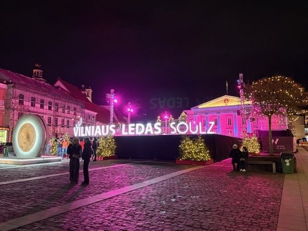 Portal schaatsbaan Vilnius