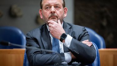 DEN HAAG - Ombudsman Reinier van Zutphen in de Tweede Kamer tijdens het aanbieden van het jaarverslag over het jaar 2023 van de Nationale Ombudsman. ANP LAURENS VAN PUTTEN