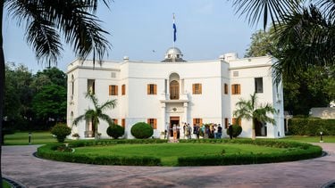 De Nederlandse ambassade in India.