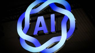 Signange of AI (Artificial Intelligence) is displayed during the MWC (Mobile World Congress), the world's biggest mobile fair, in Barcelona on March 3, 2025.
 Surrounded by investment and innovation projects, the Mobile World Congress (MWC) kicks off today in Barcelona amid a context of euphoria but also tensions over artificial intelligence (AI), whose rapid advancement is shaking up the tech sector.
Manaure Quintero / AFP