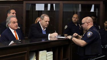 Harvey Weinstein op borgtocht vrij. / AFP