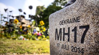 Het MH17-monument.