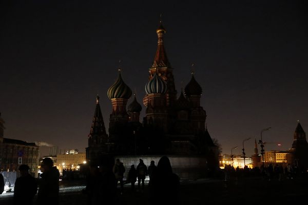 Earth Hour Moskou