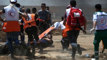 Dodental door protesten Gaza naar 16. / AFP