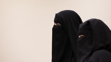 Vrouw met niqab geweigerd aan Belgische grens