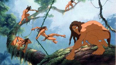 Ben jij benieuwd hoe Jonathan Stryker eruitziet als Tarzan? / EPA PHOTO AFP/BURROUGHS AND DISNEY/HO/mn/sh/kr