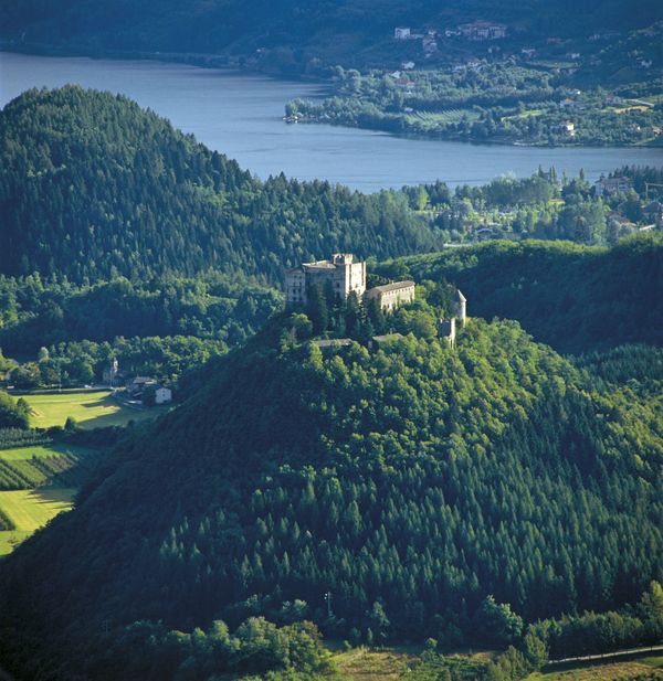 Foto van een landschap in Trentino