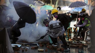 Opvallend kalm Hongkong naar stembus