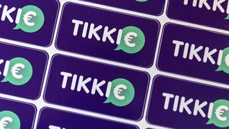 Een foto van het logo van Tikkie