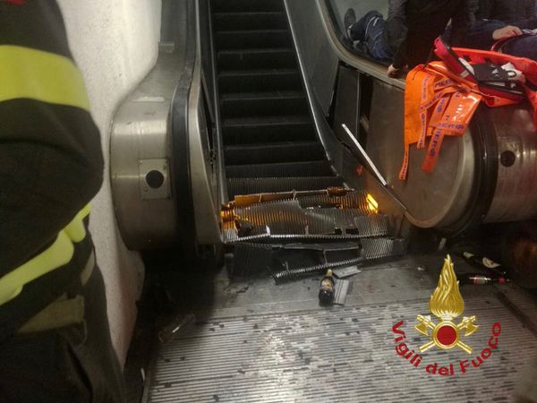 'Gevaarlijke situaties metrostations Rome door verborgen gebreken'