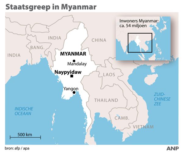 Gevreesde coup werkelijkheid in Myanmar, wat is er gebeurd?