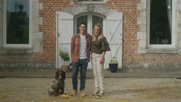 Kasteel gekocht Eveline en Gaston