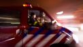 Brand in flat