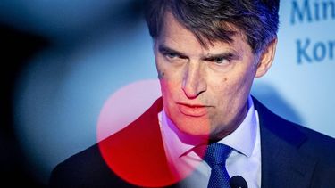 ZOETERMEER - Directeur-generaal van de AIVD Erik Akerboom tijdens de presentatie van het AIVD-Jaarverslag over 2023. ANP REMKO DE WAAL