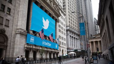 Twitter maakt voor het eerst na oprichting winst. / AFP