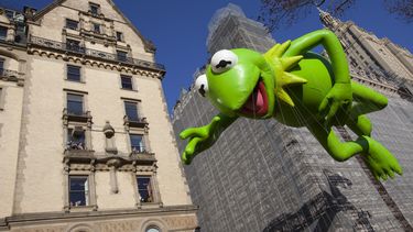 Kermit is een echte levensgenieter. / Andrew Kelly/Getty Images/AFP 