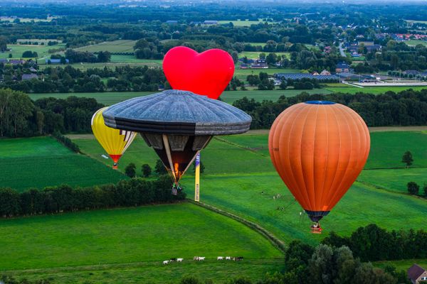 Foto van luchtballons