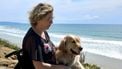 Katelijne met hond Dwars dwarslaesie