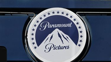 The Paramount logo is seen at Paramount Studios in Los Angeles, California on December 9, 2025. Paramount on December 8 launched an all-cash tender offer to acquire Warner Bros. Discovery, the Hollywood giant that also owns CNN, in a challenge to Netflix's own highly contested deal. Robyn Beck / AFP