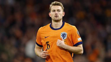 AMSTERDAM - Matthijs de Ligt of Nederland tijdens de WK-kwalificatie wedstrijd tussen Nederland en Litouwen in de Johan Cruijff ArenA op 17 november 2025 in Amsterdam, Nederland. ANP MAURICE VAN STEEN