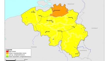 foto van landkaart België