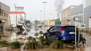 storm in spanje extreem weer