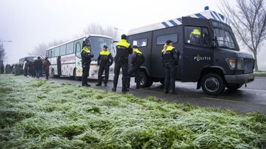 Demonstratie tegen Zwarte Piet rustig verlopen. / ANP
