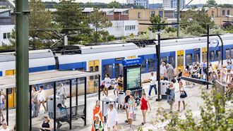NS treinen trein hitte