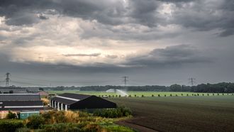 onweer code geel