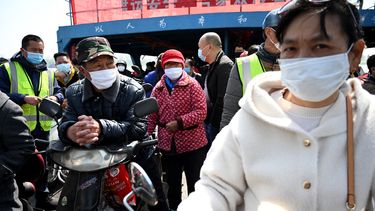 Voor het eerst geen nieuwe besmettingen gemeld in Wuhan