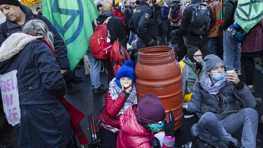 Klimaatactivisten van Extinction Rebellion