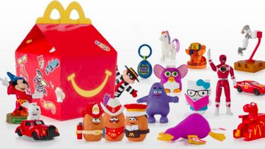 McDonald's komt met retro Happy Meal speelgoed