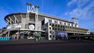 AMSTERDAM - Het exterieur van de Johan Cruijff Arena tijdens de UEFA Champions League kwartfinale wedstrijd voor vrouwen tussen Ajax en Chelsea FC in de Johan Cruijff ArenA op 19 maart 2024 in Amsterdam, Nederland. ANP GERRIT VAN KEULEN