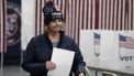 A New Hampshire resident arrives at a polling station to cast their ballot in the state's primary on January 23, 2024, in Concord. Former US President Donald Trump aims to steamroll his way toward the Republican presidential nomination Tuesday in the New Hampshire primary, making short work of his only surviving opponent former UN Ambassador Haley.
TIMOTHY A. CLARY / AFP