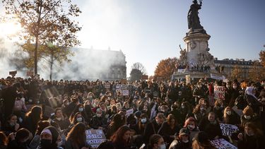 Demonstratie Parijs