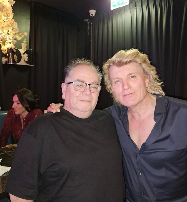 Hans Klok en Theo Hazes