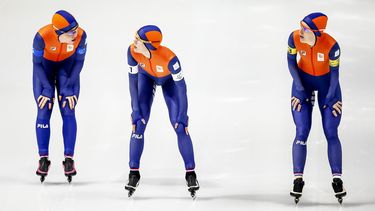 Record voor Oranjevrouwen op ploegenachtervolging