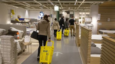 Winkelen bij IKEA