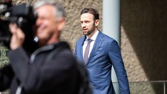 DEN HAAG -Silvio ErkensStaatssecretaris van Landbouw, Visserij, Voedselzekerheid en Natuur komt aan bij het ministerie van Algemene Zaken voor de wekelijkse ministerraad. LAURENS VAN PUTTEN / ANP