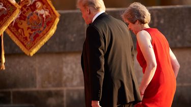Trump waarschuwt May over Brexitplannen, / AFP
