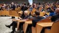 DEN HAAG - Frans Timmermans in debat in de Tweede Kamer over de val van het kabinet. Geert Wilders heeft zijn steun voor de coalitie ingetrokken en laat daarmee het kabinet vallen. ANP LINA SELG