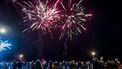 Vuurwerk bijna niet te zien met jaarwisseling