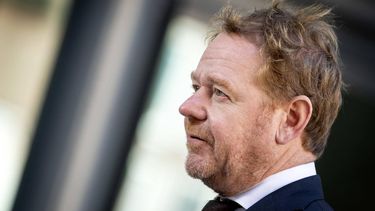 DEN HAAG - David van Weel, minister van Justitie en Veiligheid komt aan voor de ministerraad op het ministerie van Algemene Zaken. KOEN VAN WEEL / ANP