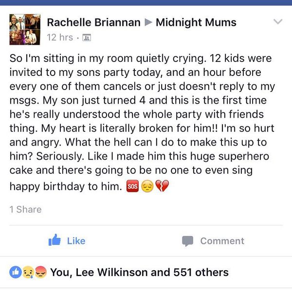 Facebook / Midnight Mums