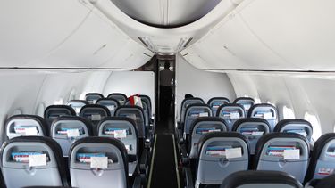 Karon kon kiezen uit 189 stoelen tijdens vlucht