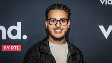 AMSTERDAM - Marouane Meftah op de rode loper voorafgaand aan de premiere van een uitzending van Tonnano in Studio Wieman. De zesdelige misdaadserie wordt uitgezonden bij streamingdienst Videoland. ANP DINGENA MOL