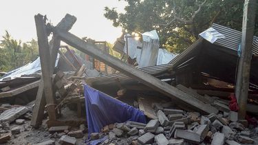 Paniek op Lombok na zware aardbeving. / EPA